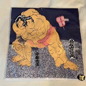 Sumo Wrestler Graphic Cloth